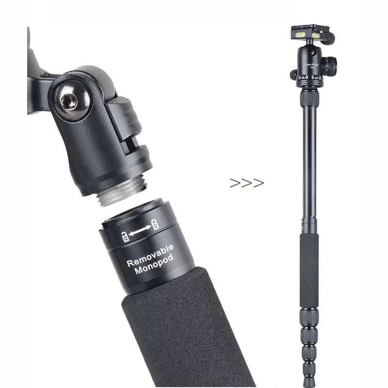 Xiletu T225A + фотографический Компактный алюминиевый штатив для