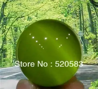 40 мм Фотофон оливково-зеленого цвета хрустальный шар/драгоценный камень +