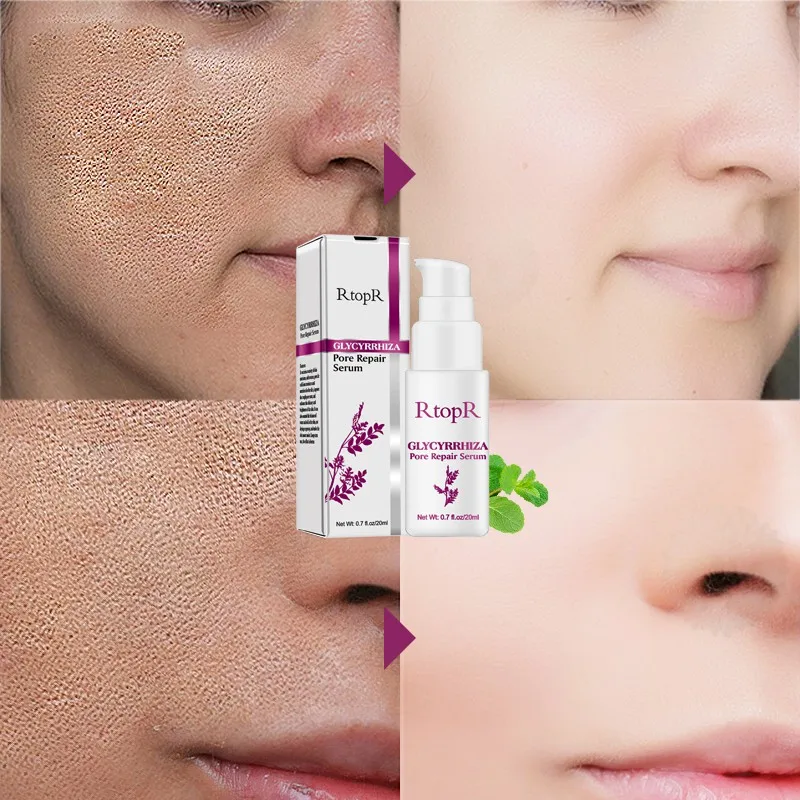 

Glycyrrhiza Face Pore Repair Collagen Facial Serum Anti Wrinkle Whitening Oil-control Hydrating Effective Shrink Pores Essence