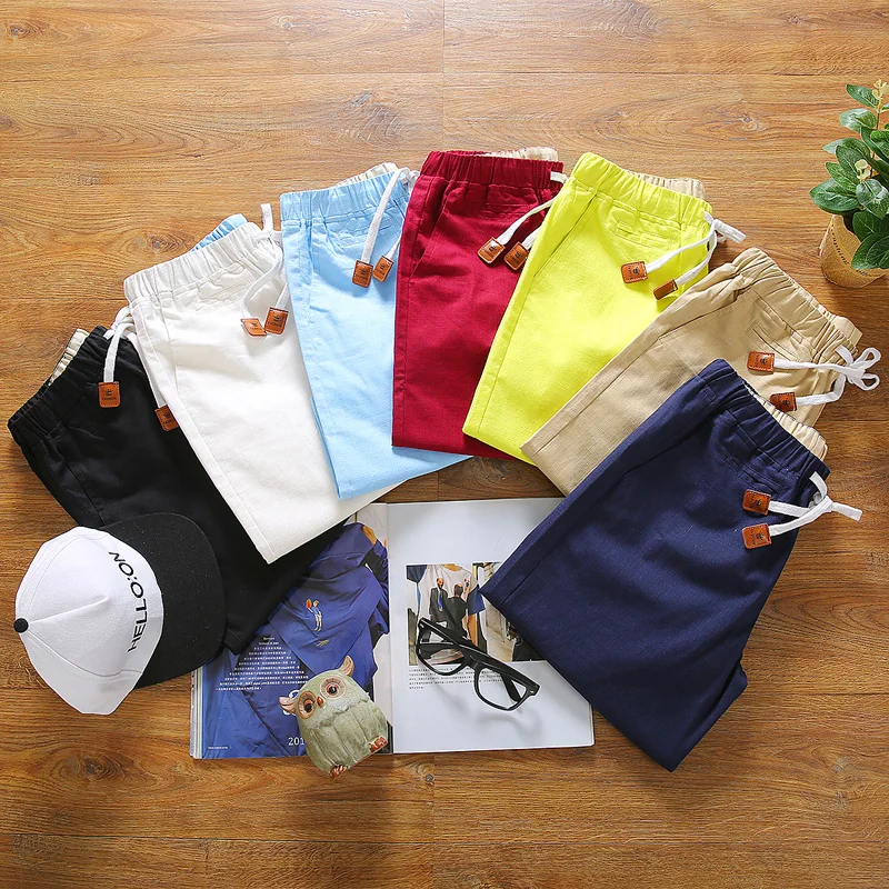 Summer solid Shorts men causal Short board Male shorts men's boardshorts printed 7 colors size M-4XL | Мужская одежда