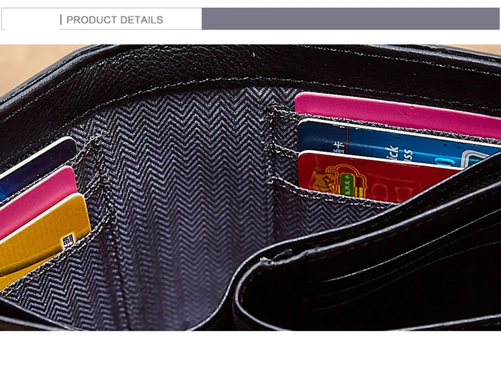 Fashion short paragraph multi-card wallet Simple trend ladies wild High capacity buckle bag |