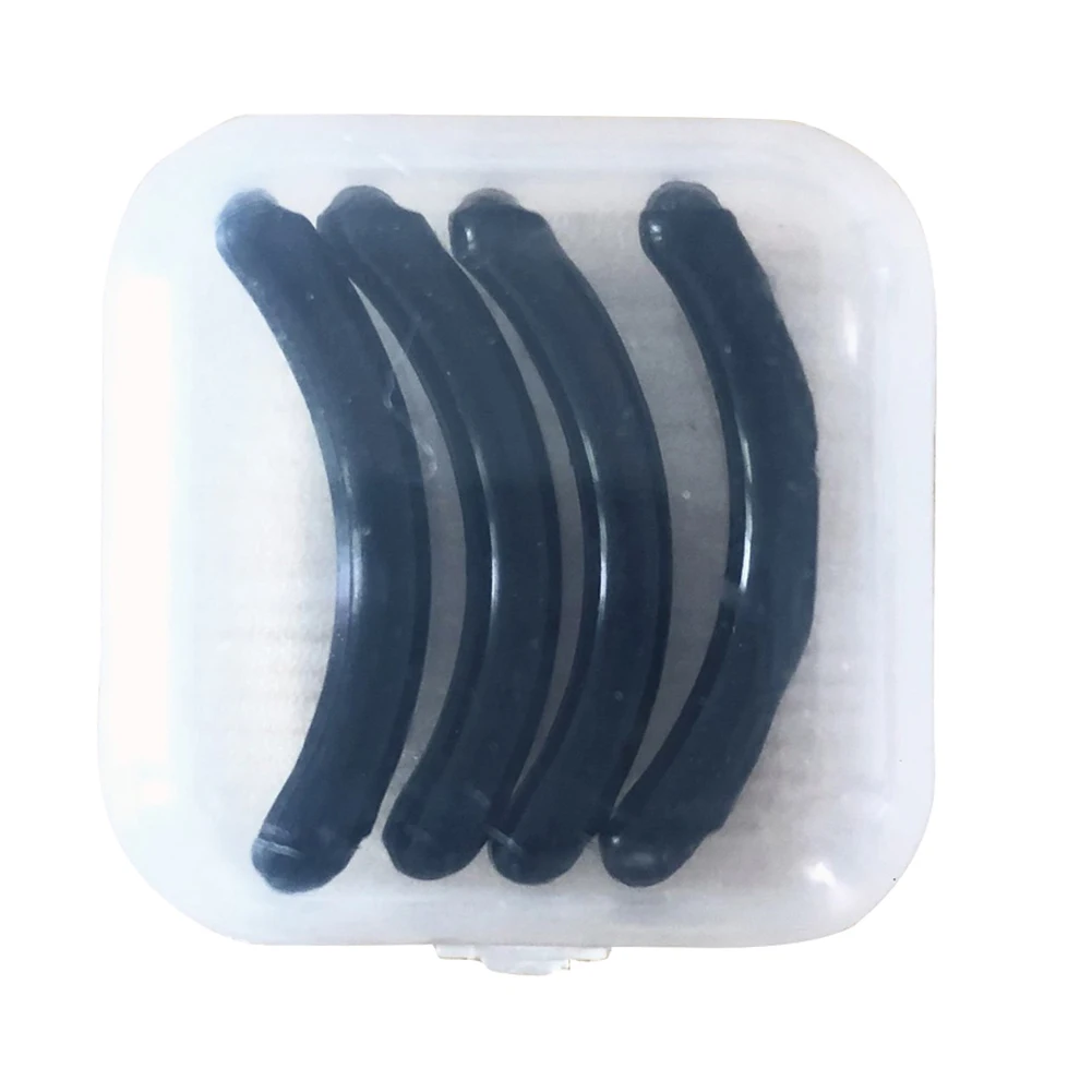 4 шт. эластичные Сменные пинцеты для ресниц силиконовые прокладки завивки