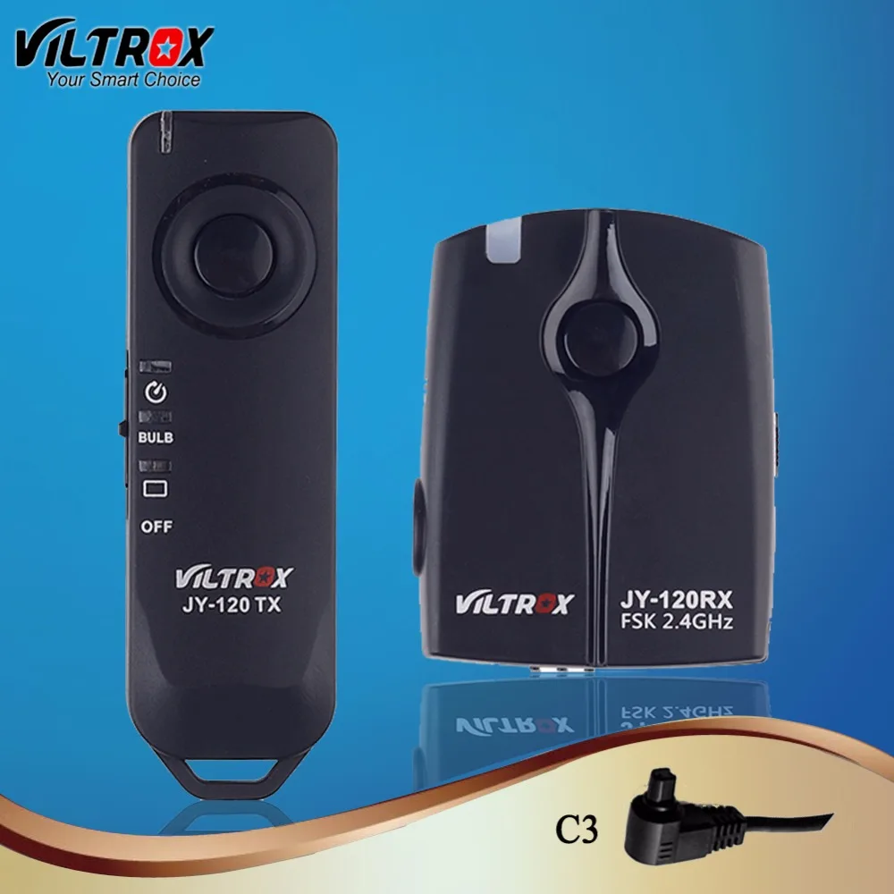 Беспроводной пульт дистанционного управления для камеры Viltrox JY120 C3 2 4 ГГц спуска