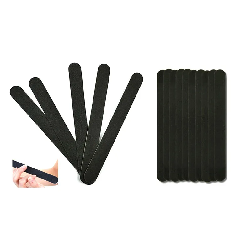 Hot New Sale 10PCS Nail Art Black Sanding File Buffer Salon Manicure UV Gel Polisher Tool Kit High Quality