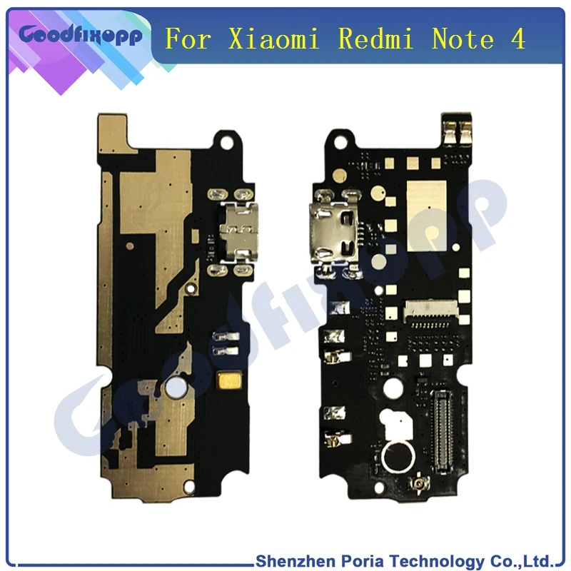 1 шт. кабель для Xiaomi Redmi Note 4 Оригинальный док-разъем зарядный порт гибкий USB -