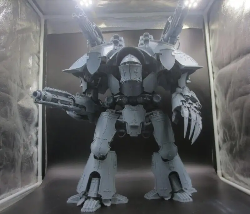 Марс шаблон Warlord Titan-целые биты с головой и 4 оружия-в разобранном виде