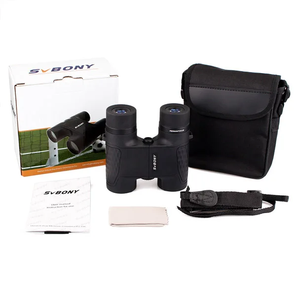 SVBONY 8x32/10x42 Fixed Focus Binoculars Waterproof High Power Telescope Roof Prism SV30 Powerful for Camping Hiking F9319