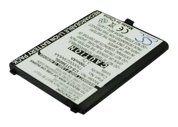 Аккумулятор Cameron Sino T5000023AAAA 700 мАч/2.59Wh для Alcatel OT-C550 OT-C550A OT-C560 | Мобильные телефоны и