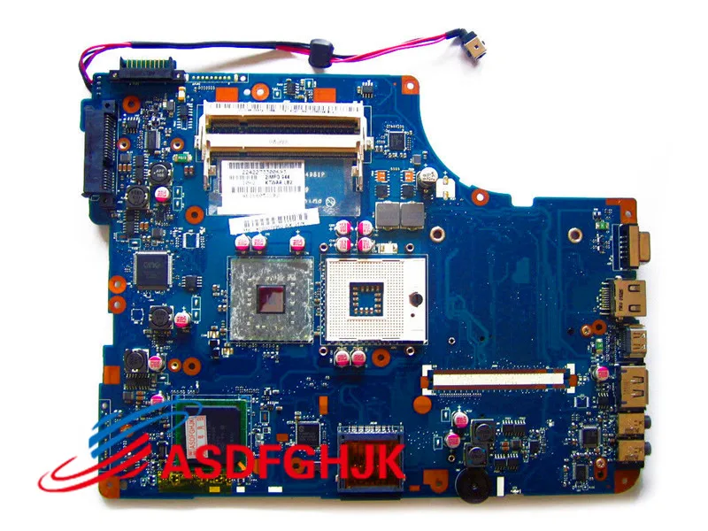 Оригинальный для ноутбука Toshiba Satellite L550 L555 l500 материнская плата K000078960 KSWAA LA 4981P