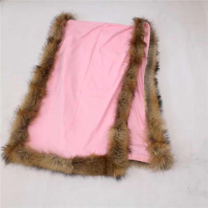

Free shipping Big Scarf Knitted Shawl Echarpe Luxury Winter Scarves and Ponchos Warm Wool raccoon fur trim Cashmere Cape