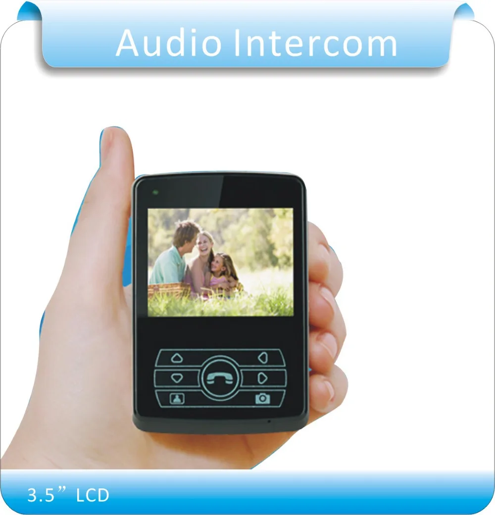 

Free shipping JS305A 2.4G Wireless Doorbell Outdoor Camera& Indoor monitor Rainproof Intercom Dual Audio 300M Remote Unlocking