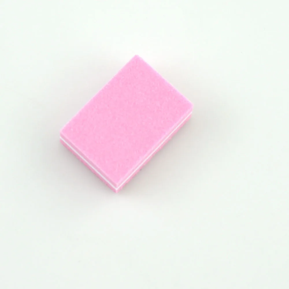 Pink 20 шт./лот, Мини пилочка для ногтей, губка для шлифовки ногтей, блоки для удаления кутикулы, УФ Гель-лак, пилки для маникюра, пилки для ногтей, инструменты для красоты - Цвет: Pink