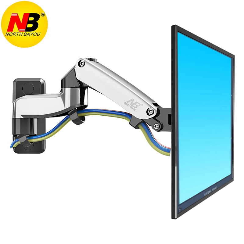 NB F150 2 7 кг 100x100 soporte монитор настенный экран алюминиевый хороший газовый пружинный