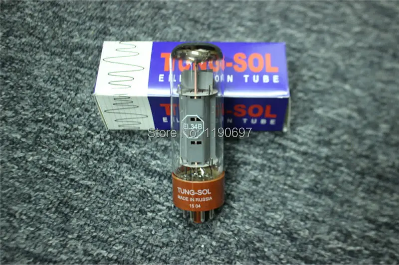 1 шт. Россия трубка Новый TUNG SOL EL34B EL34 Замена 6CA7 6P3P 8 контактов электронная
