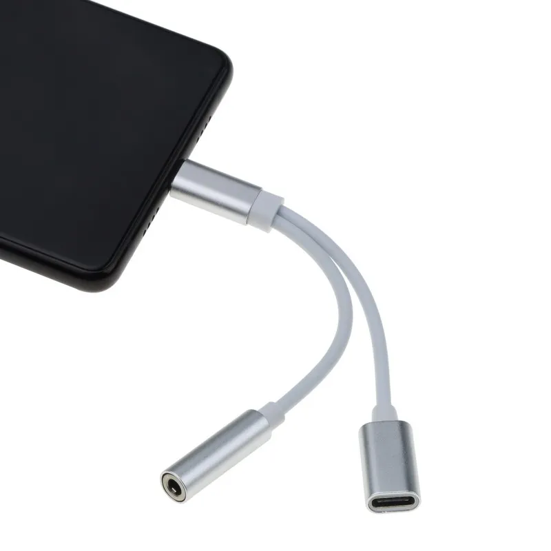 Кабель переходник с USB Type C на 3 5 мм для наушников|Переходники и адаптеры| |