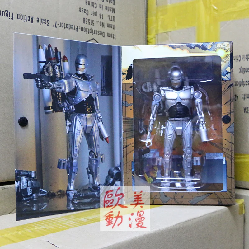 NECA 7 &quotсупер робокоп Мёрфи Элитная версия ПВХ экшн фигурка Коллекционная модель