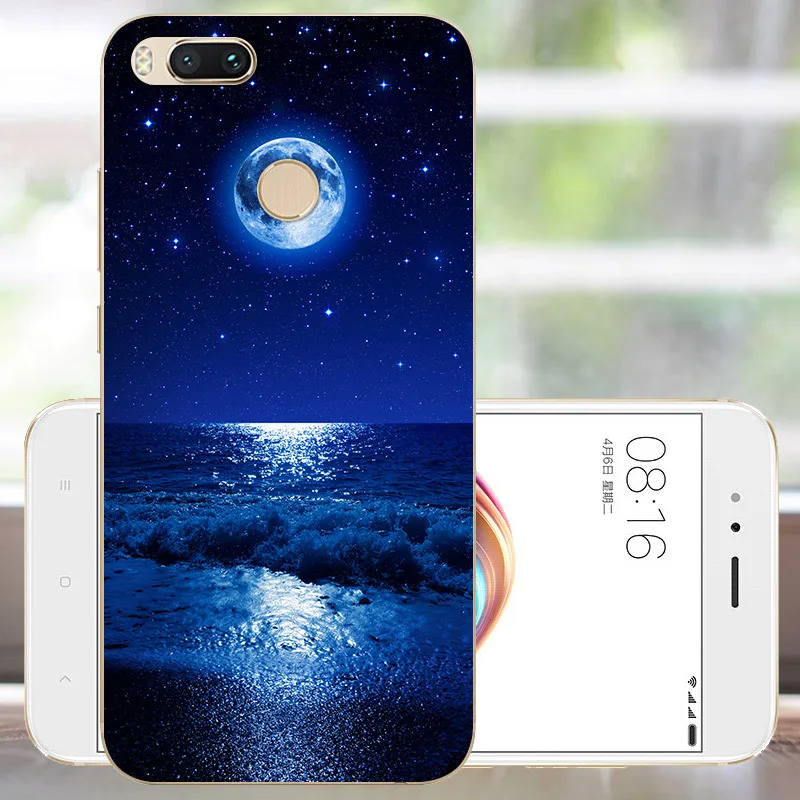 Xiaomi Mi A1 Case Soft TPU Silicone Cases 5X Mi5X Back Cover mi a1 Transparent Protector Phone | Мобильные телефоны и