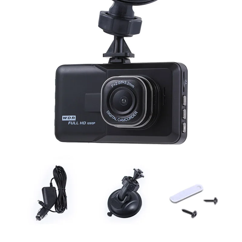 3 дюймовый Автомобильный видеорегистратор Full HD 1080 P Автомобильная камера Dvr с