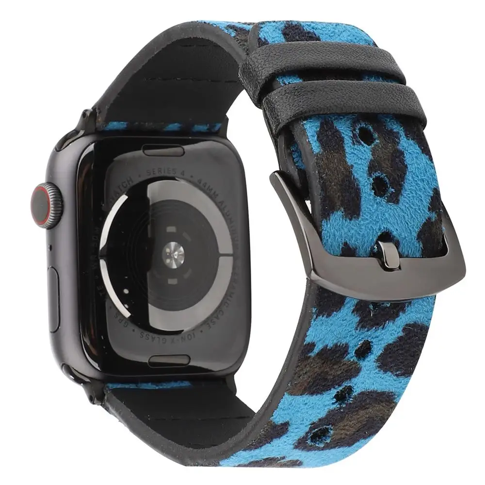 Ремешок из натуральной кожи для apple watch 5 band iwatch 4 44 мм 40 3 2 1 42 correa аксессуары