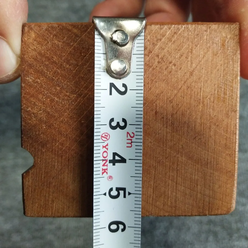 Ювелирный инструмент из твердой древесины Dapping Doming Swage Block