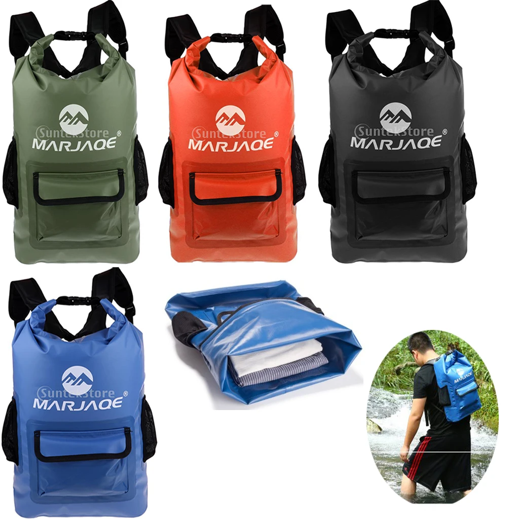 Водные виды спорта Туризм Кемпинг Рулон Топ сухой мешок водонепроницаемый