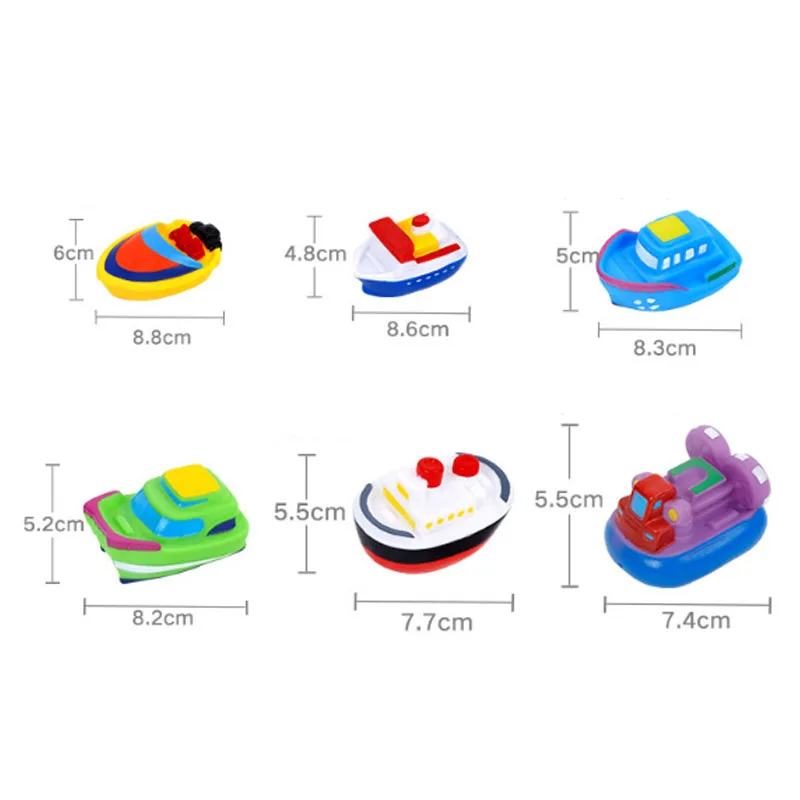 Toepak 6 шт. воды Squirties плавучие комплект м + Детские игрушки ванны бассейн Дети ванна