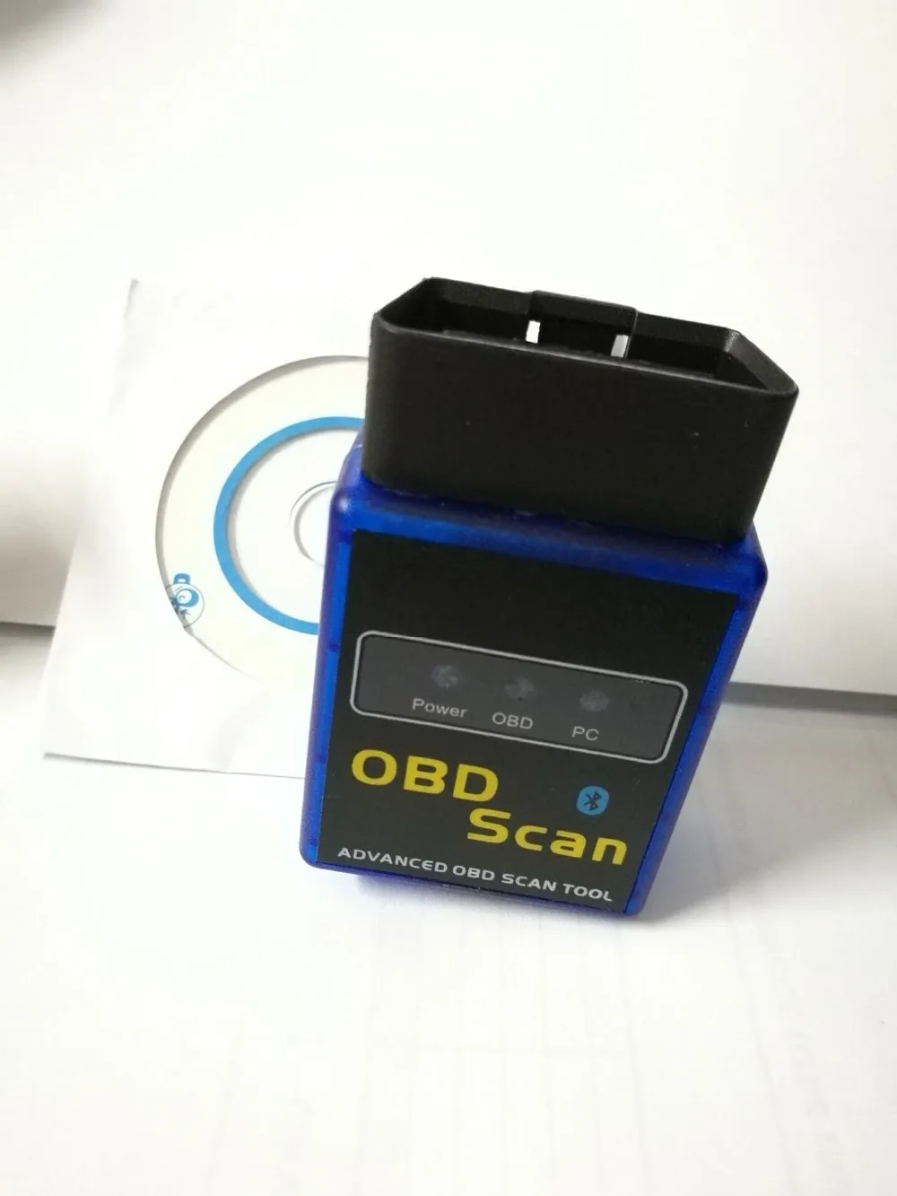 10 шт. Новое поступление Версия 2,1 ELM327 HH OBD Advanced MINI ELM 327 V2.1 черный Bluetooth OBD2 автомобильный беспроводной адаптер сканер инструмент