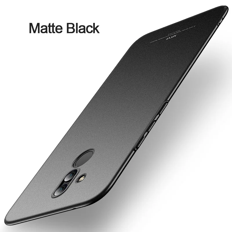 Scrub Black Huawei mate 20 lite чехол MSVII тонкий PC матовый полный защитный чехол для huawei mate 20 pro чехол mate 20X20 X чехол для телефона s - Цвет: Scrub Black