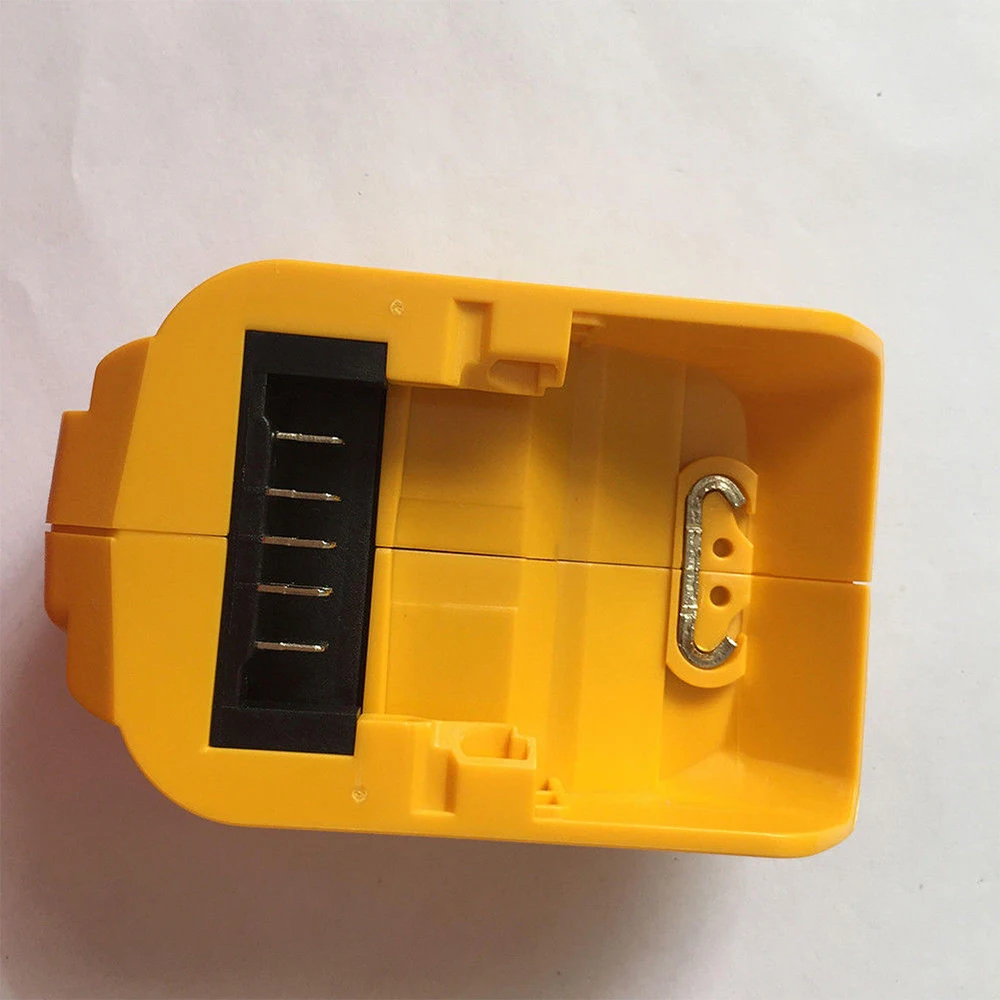 Универсальное зарядное устройство конвертер USB конвертер зарядное устройство адаптер для DEWALT 14,4 в 18 в 20 в литий-ионный аккумулятор DCB090