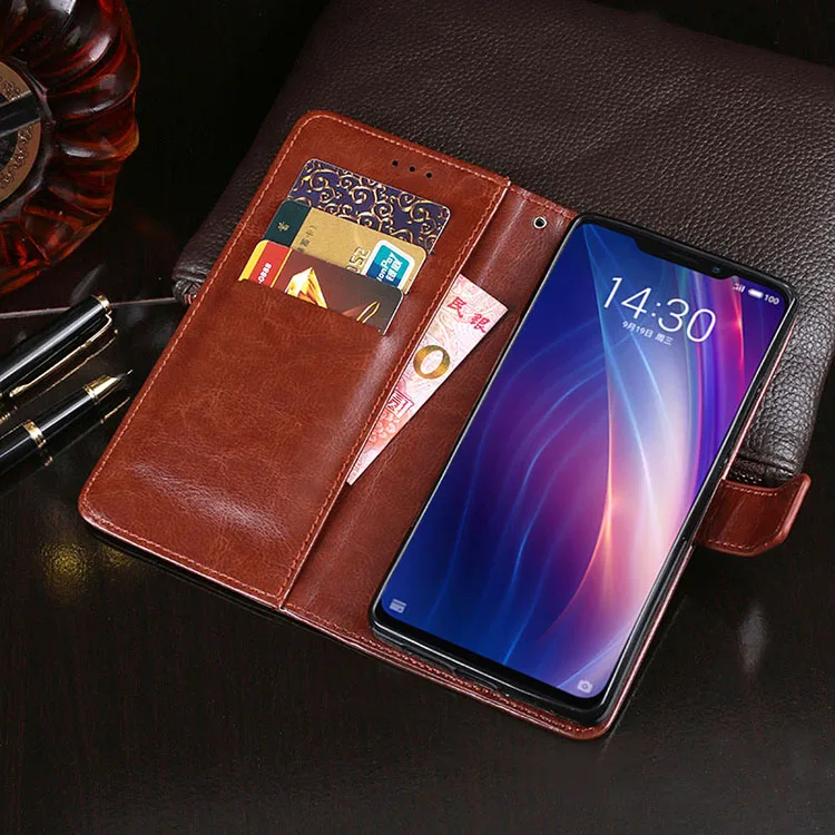 Чехол-книжка из искусственной кожи для Meizu MX6 MX4 M9C M8 Lite V8 Pro C9 X8 M15 15 16X 16S 16 Plus Meilan Metal E