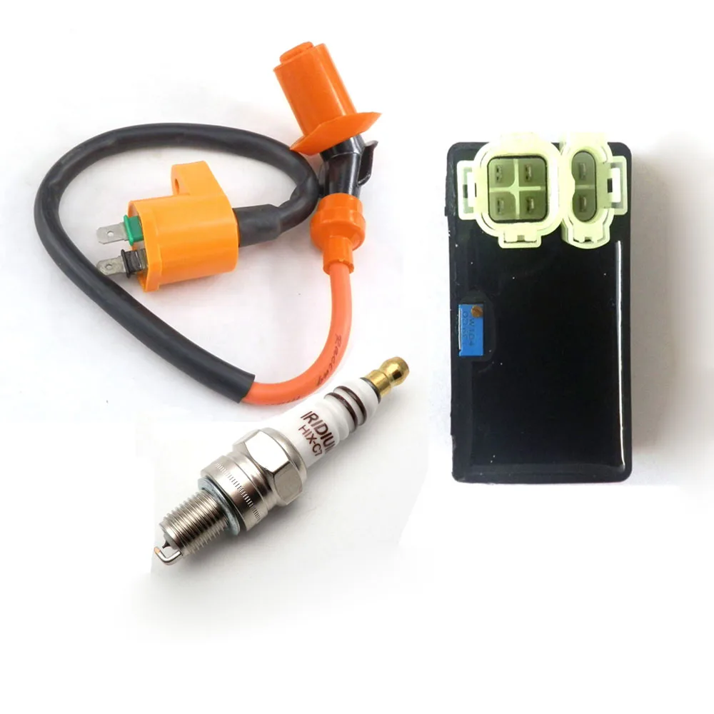 6PIN CDI adjustable AC performance Spark Plug Ignition Coil For GY6 50cc 150cc Scooter Moped