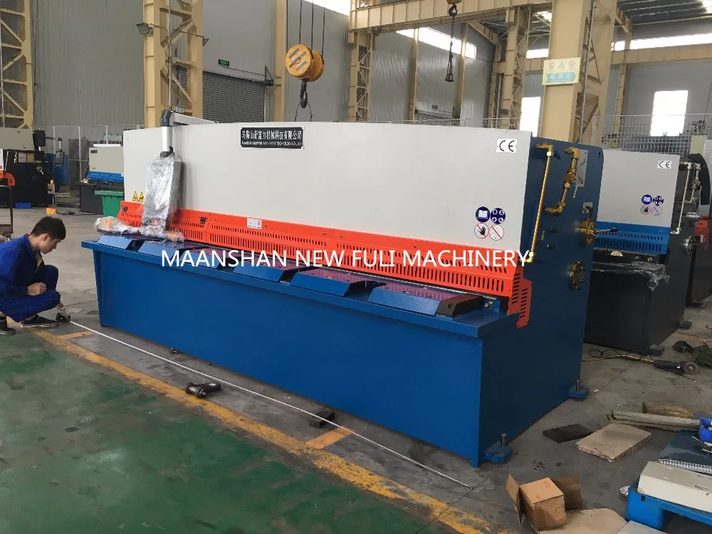 CNC гидравлический станок для резки ручной листового металла алюминиевый