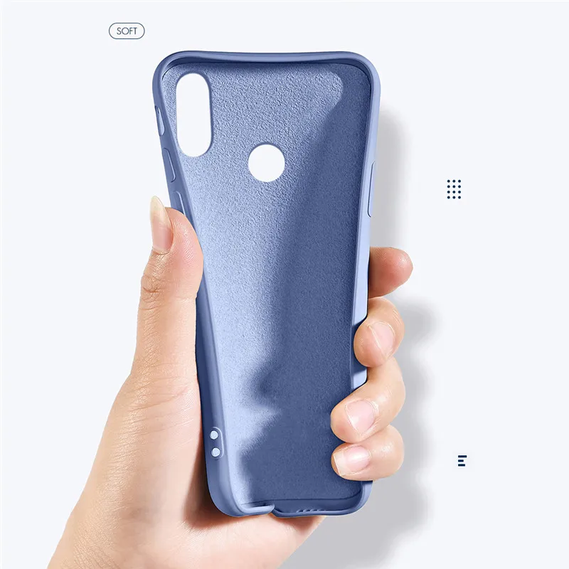 For Xiaomi Redmi Note 7 Case Liquid Silicone TPU Soft Cover on Mi 9 8 SE A2 Lite 6 6A K20 Pro Phone Cases Coque Fundas |