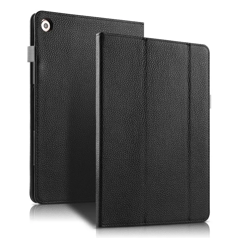 black Чехол из воловьей кожи для huawei mediapad M5 Lite 10,1 BAH2-L09/W19 планшетный ПК из натуральной кожи mediapad m5 lite10 DL-AL09 W09 10,1 чехол s - Цвет: black