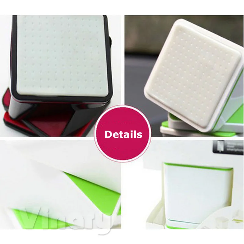 Free Shipping Magic Cube Cell Phone Holder Car 360 Degree Rotation PU High-Grade anti-slip Practical Collectibles | Мобильные