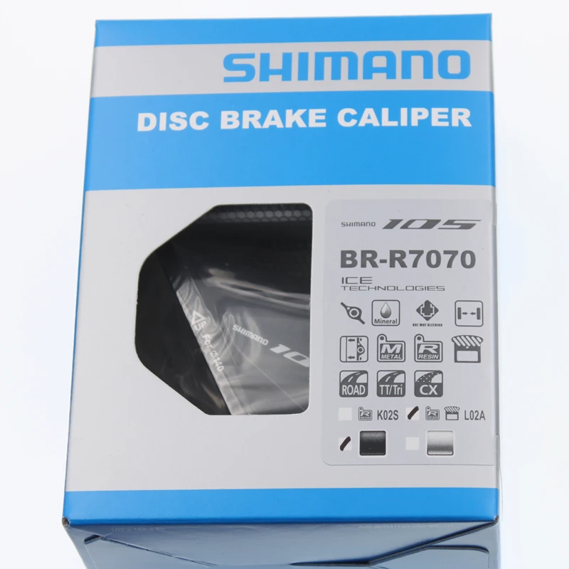 SHIMANO 105 дисковый тормоз BR R7070 Гидравлический плоское крепление суппорт для
