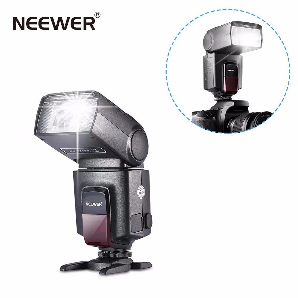 Вспышка Neewer TT560 Speedlite для Canon Nikon Panasonic Olympus Pentax и других цифровых камер DSLR со