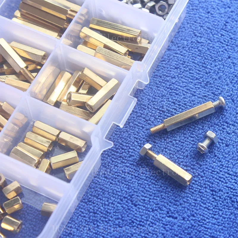 200 шт/м3 PCB Резьбовая Женская латунная стойка разделительная доска шестигранные