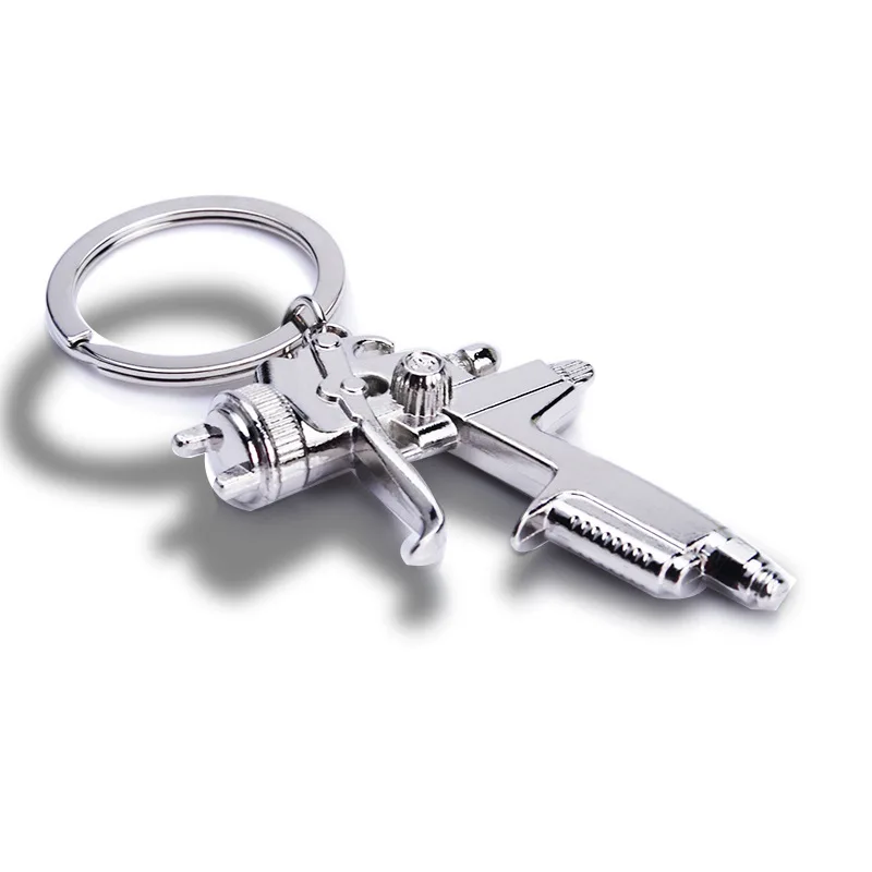 

Metal Creative Water Gun Keychain Creative New Style Water Gun Key Chain Small Pendant