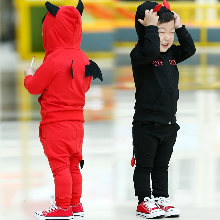 TZ-33 коллекция 2017 года Осенние комплекты одежды для мальчиков с 3D крыльями