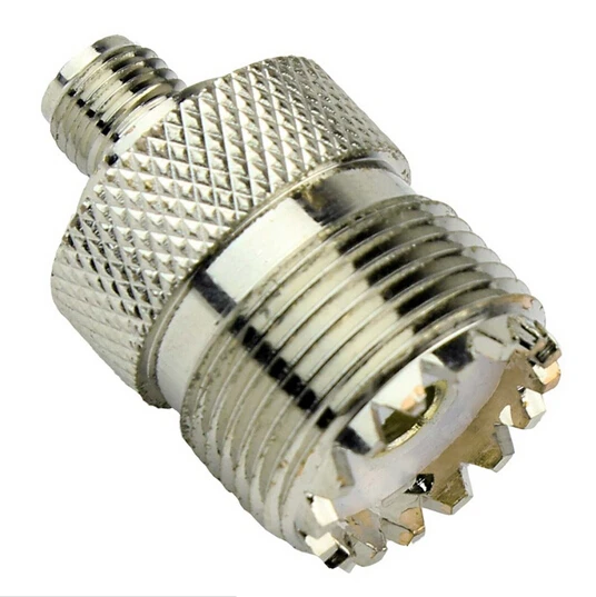 sl16 female jack to sma female plug car mobile radio antenna rf coaxial connector adaptor for walkie talkie free global shipping