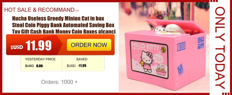 alcancia Large Piggy Bank Safe ATM Bank Saving Box Music Money Box Electronic Piggy bank kitty Cat Paper Money Cash Coin Bank