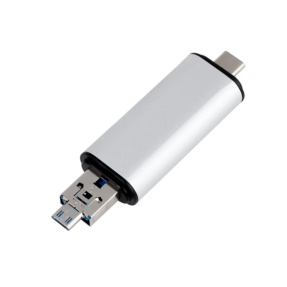 USB-адаптер Neoteck 3-в-1 со штекером USB Type-C Micro USB-порт 2 0 | Электроника