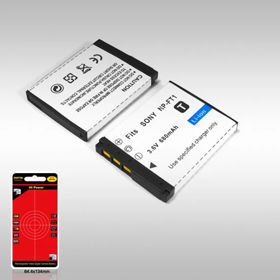 

Camera Battery Replace For Sony FT1 Fit For 3.6V 680mAh