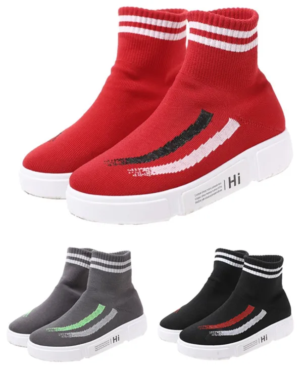 Для женщин дышащая скольжения на носки обувь женщина дизайнеры круглый носок