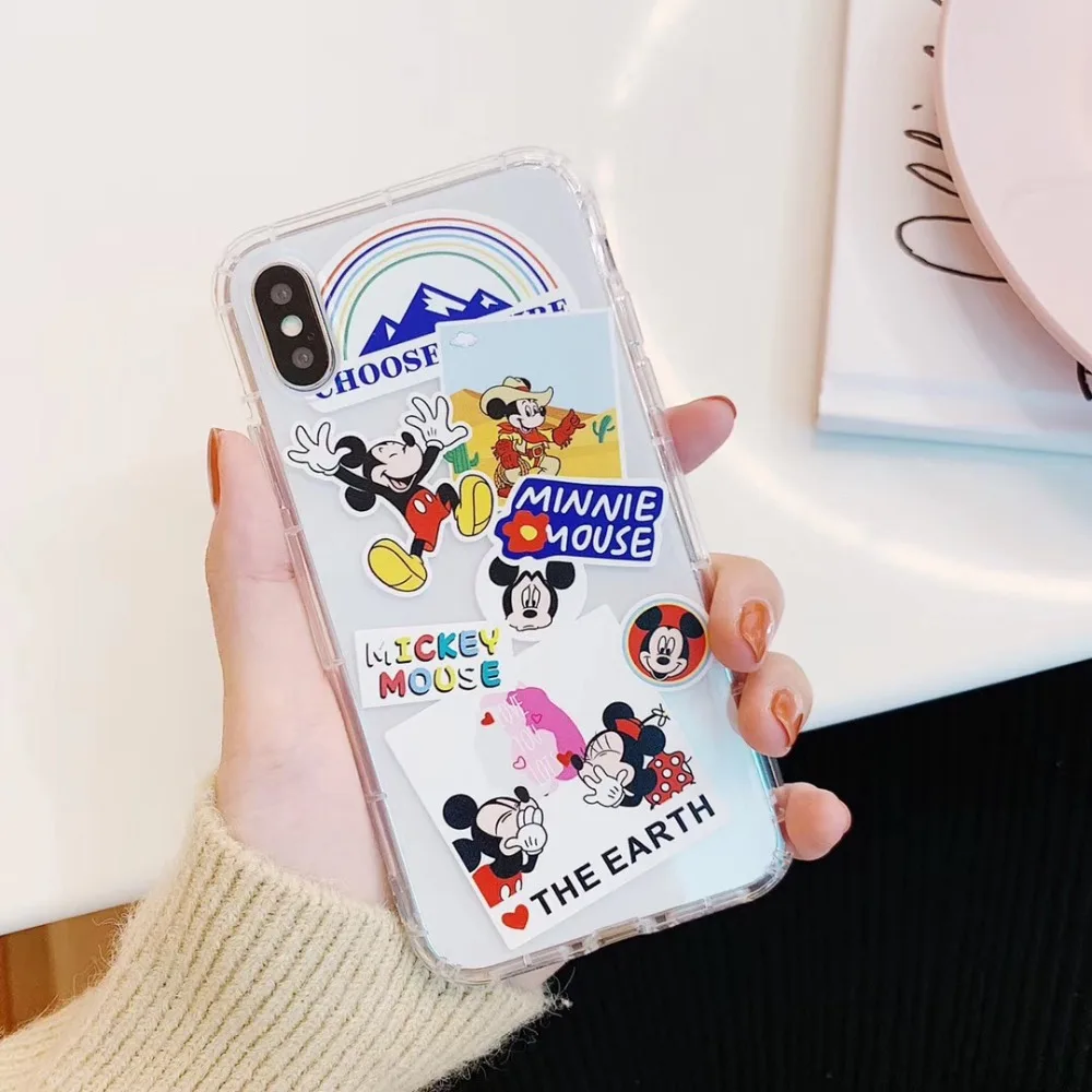 Прозрачный чехол из ТПУ для iphone 6/6s Plus 7/8 X XR XS XSMAX |