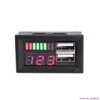 Цифровой вольтметр для мотоцикла, 12 В, измеритель напряжения, батареи с выходом USB 5 В