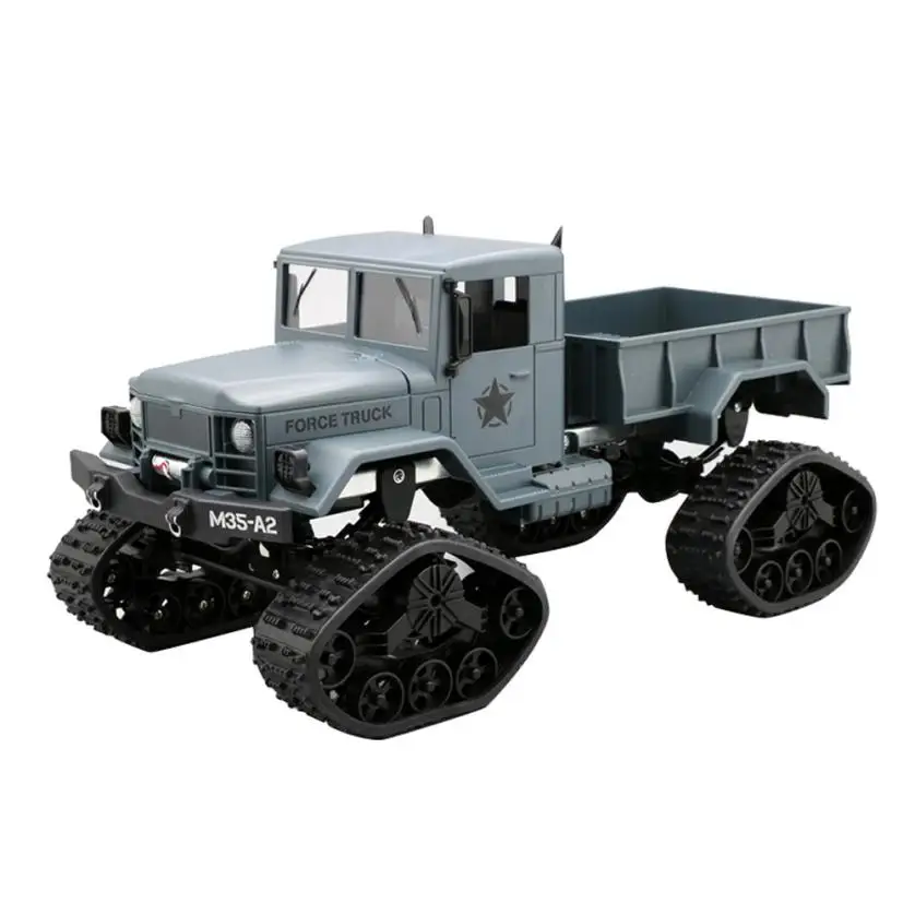 RC военный грузовик армейский 1:16 4WD гусеничные колеса гусеничный внедорожный