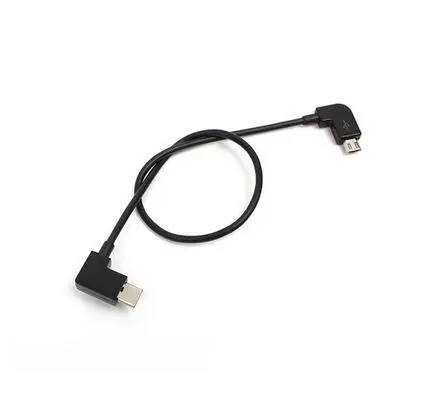 Type-c Android Micro USB IOS освещение кабель для передачи данных для DJI SPARK/MAVIC PRO 2/контроллер воздуха/samsung/iPhone/iPad/Планшеты - Цвет: Android to Type-C