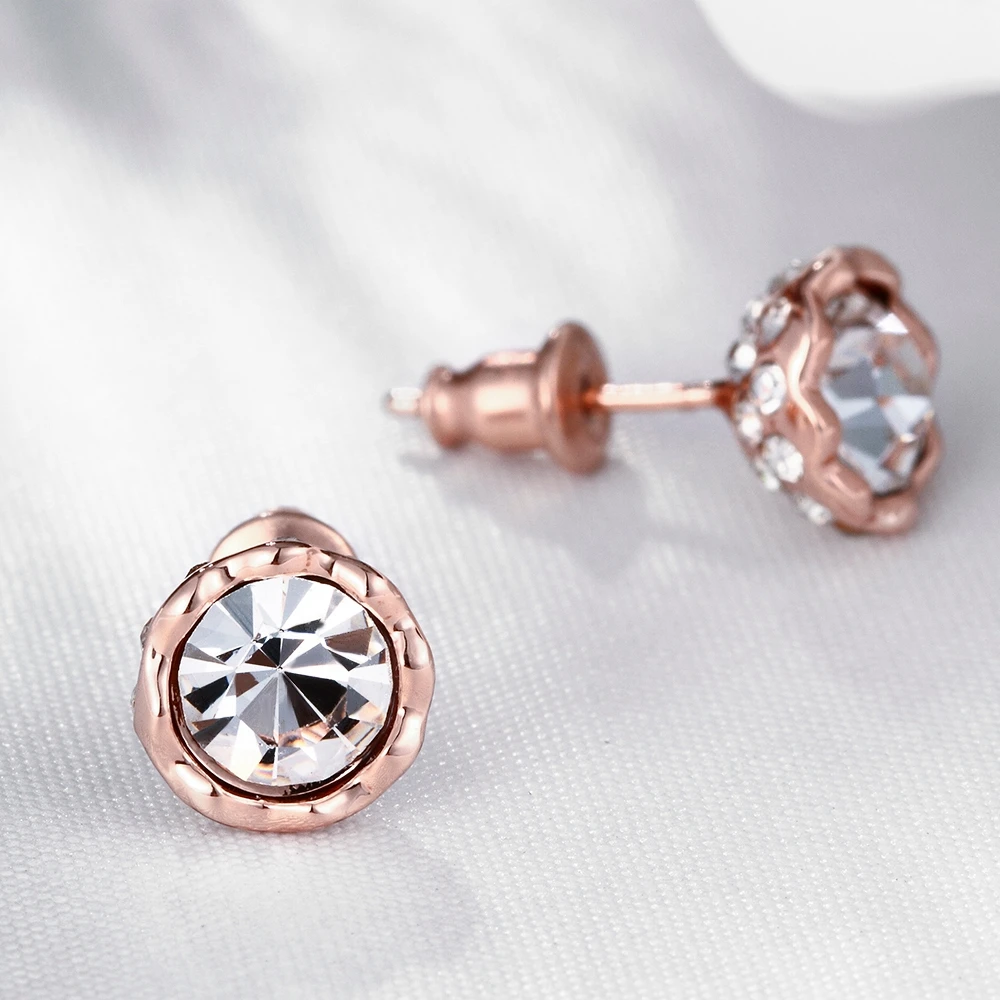 Модные популярные белый/синий/фиолетовый/красный/зеленый crystalStud серьги для